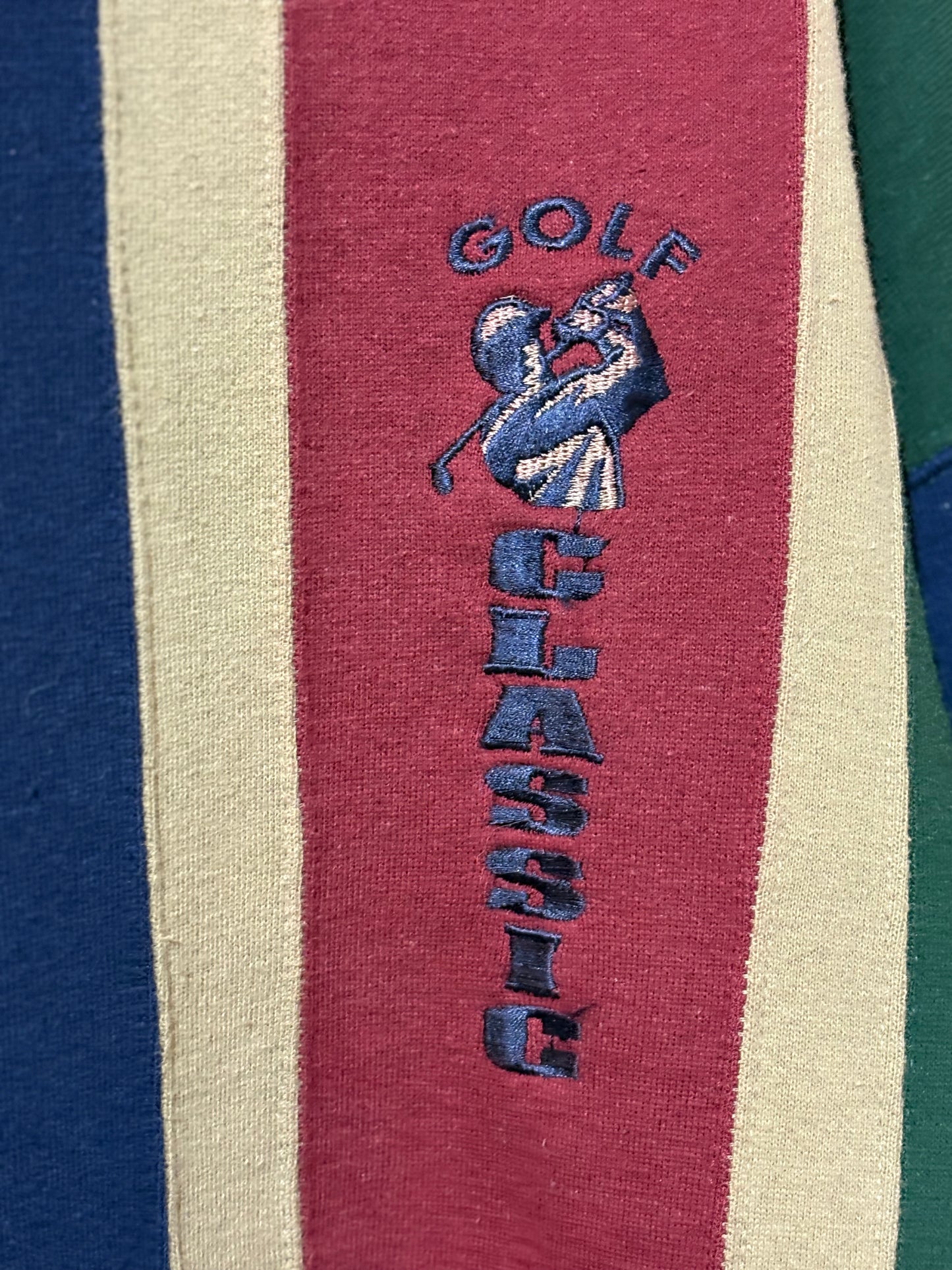 Classic 90’s “Golf Classic” crewneck Sweater (L)