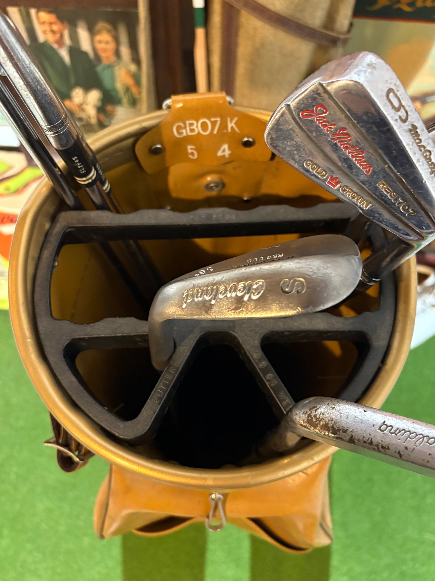 MacGregor Jack Nicklaus Golden Bear stamped Stand Bag
