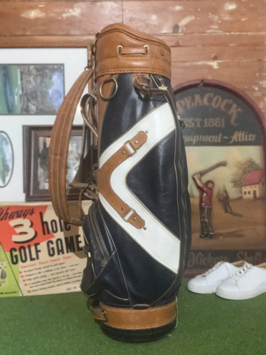 80’s Wilson Staff leather stand bag