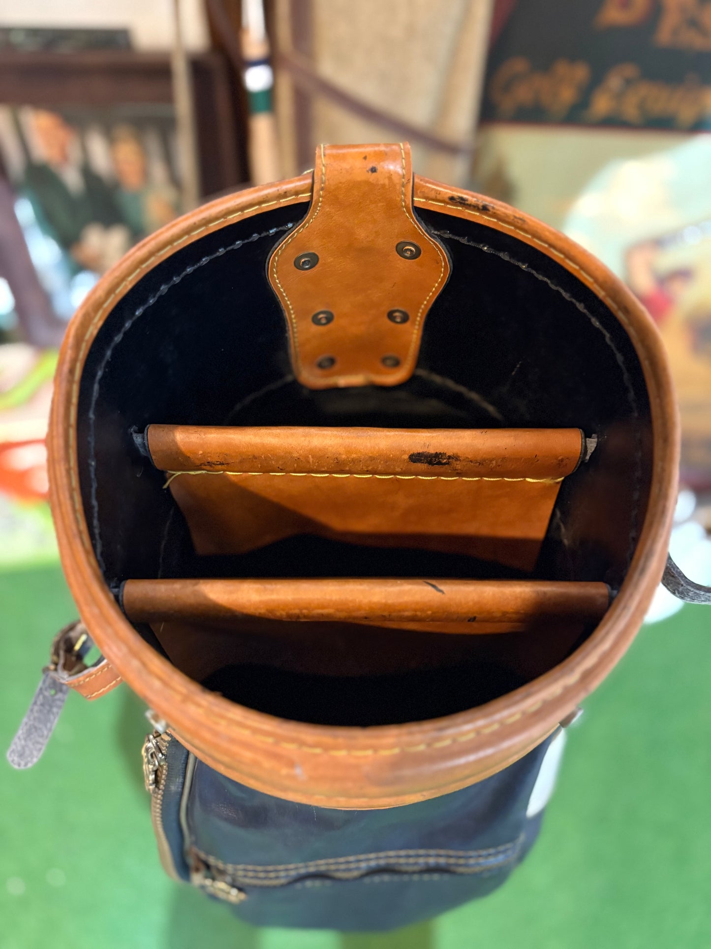 80’s Wilson Staff leather stand bag