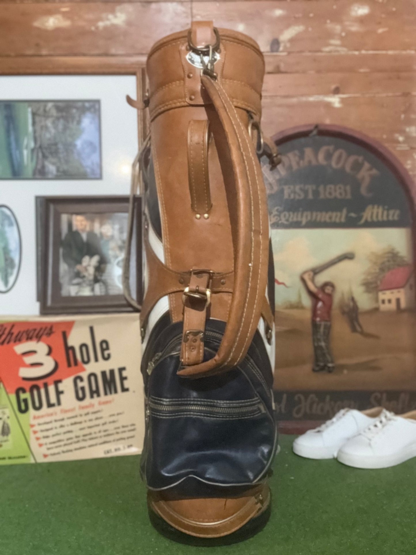 80’s Wilson Staff leather stand bag