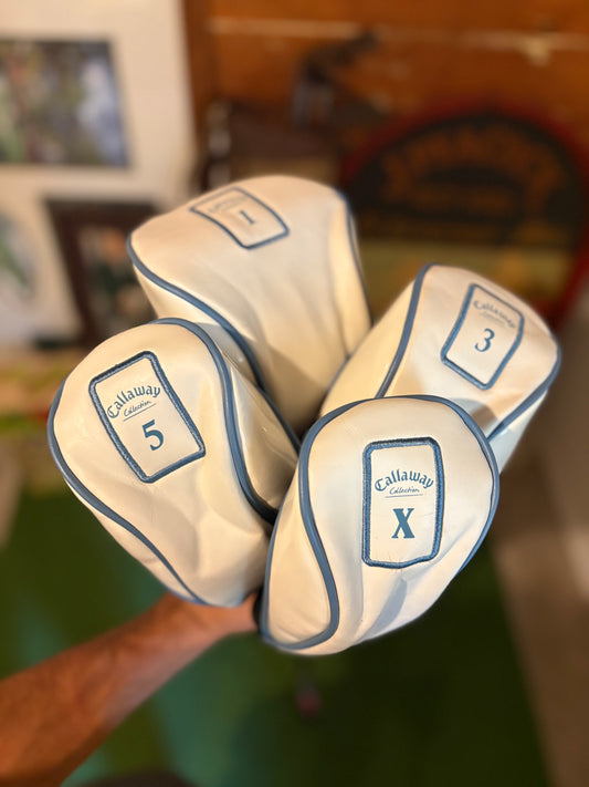 Callaway Collection leather headcovers (1-3-5-X)