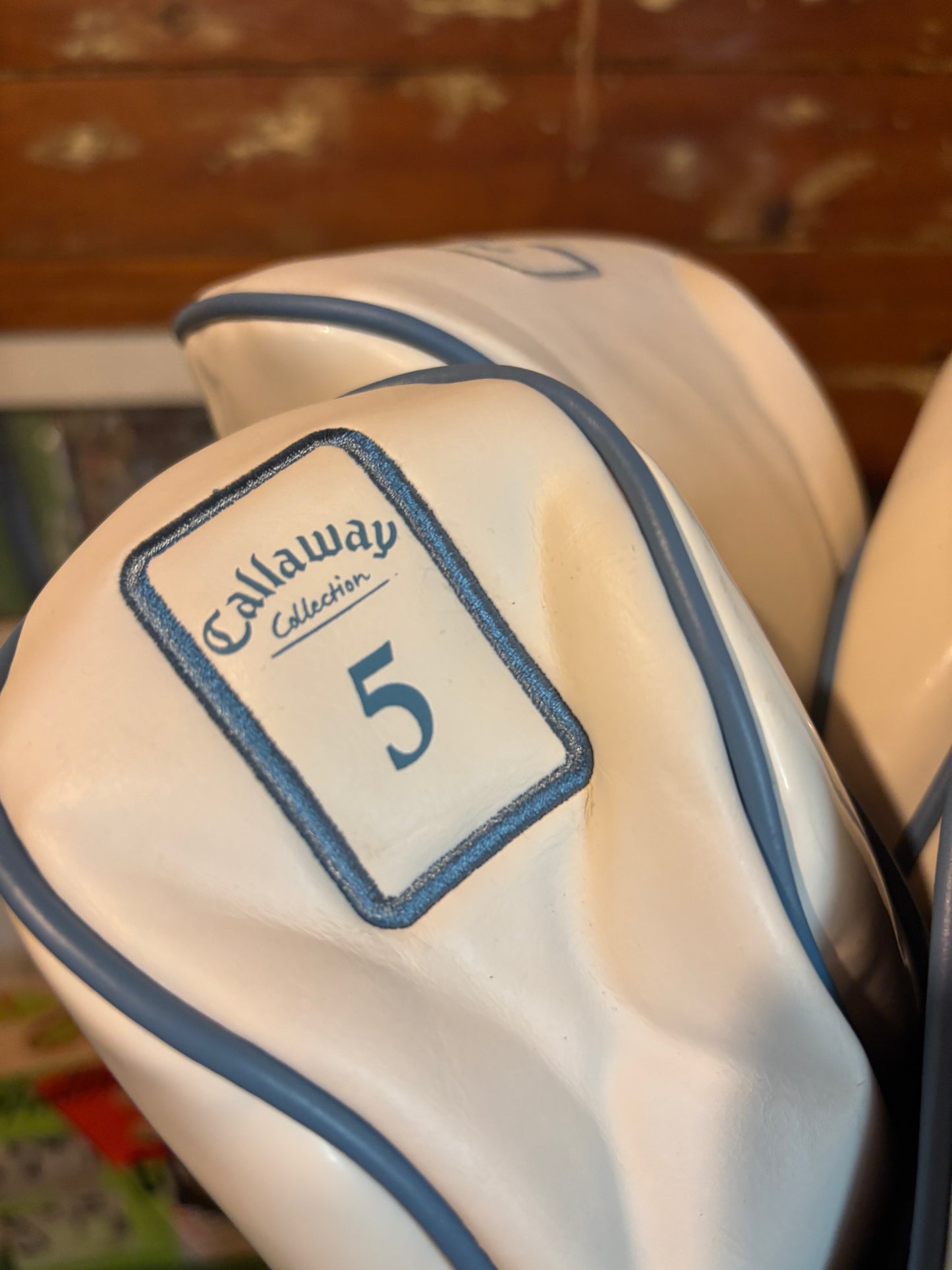 Callaway Collection leather headcovers (1-3-5-X)