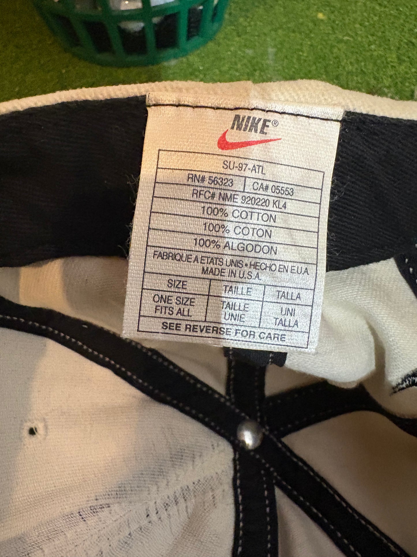 90’s NIKE Golf swoosh Velcro strap