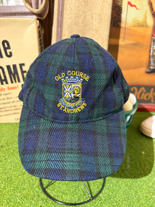 St. Andrew’s plaid strapback hat
