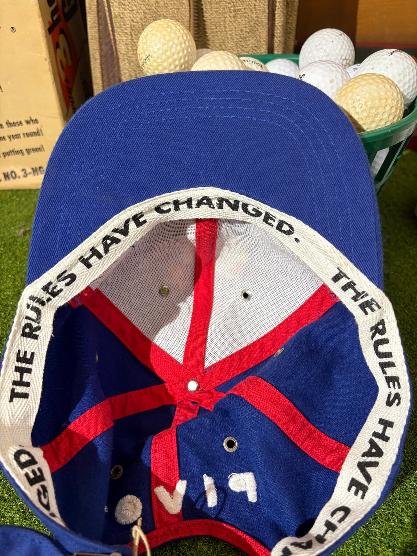 1990’s pivot sportswear golfers embroidered strapback hat