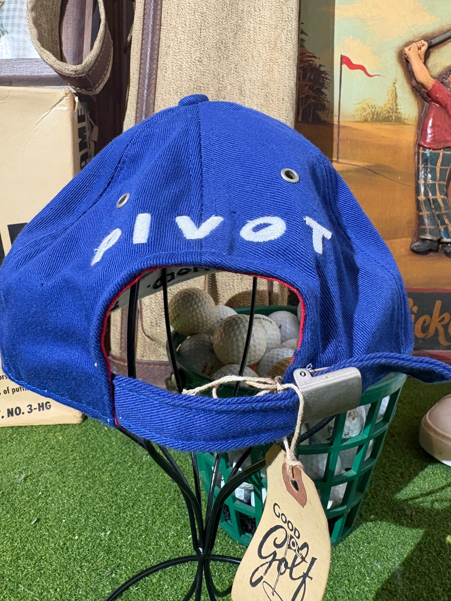 1990’s pivot sportswear golfers embroidered strapback hat