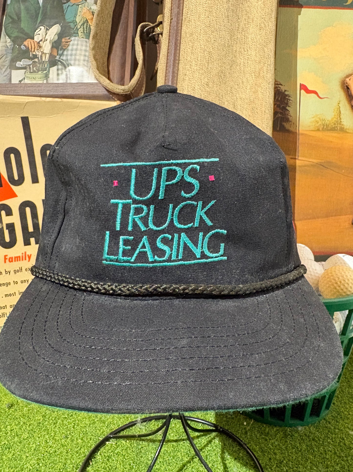 You’re the man UPS Truck leasing golf hat