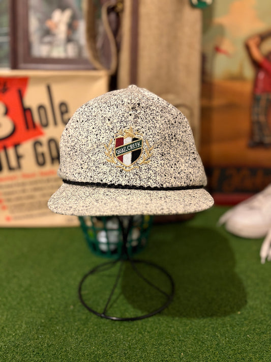 Quail Creek embroidered splatter hat