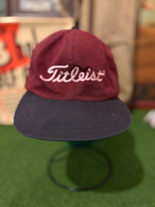 Vintage Titleist elastic fitted Hat