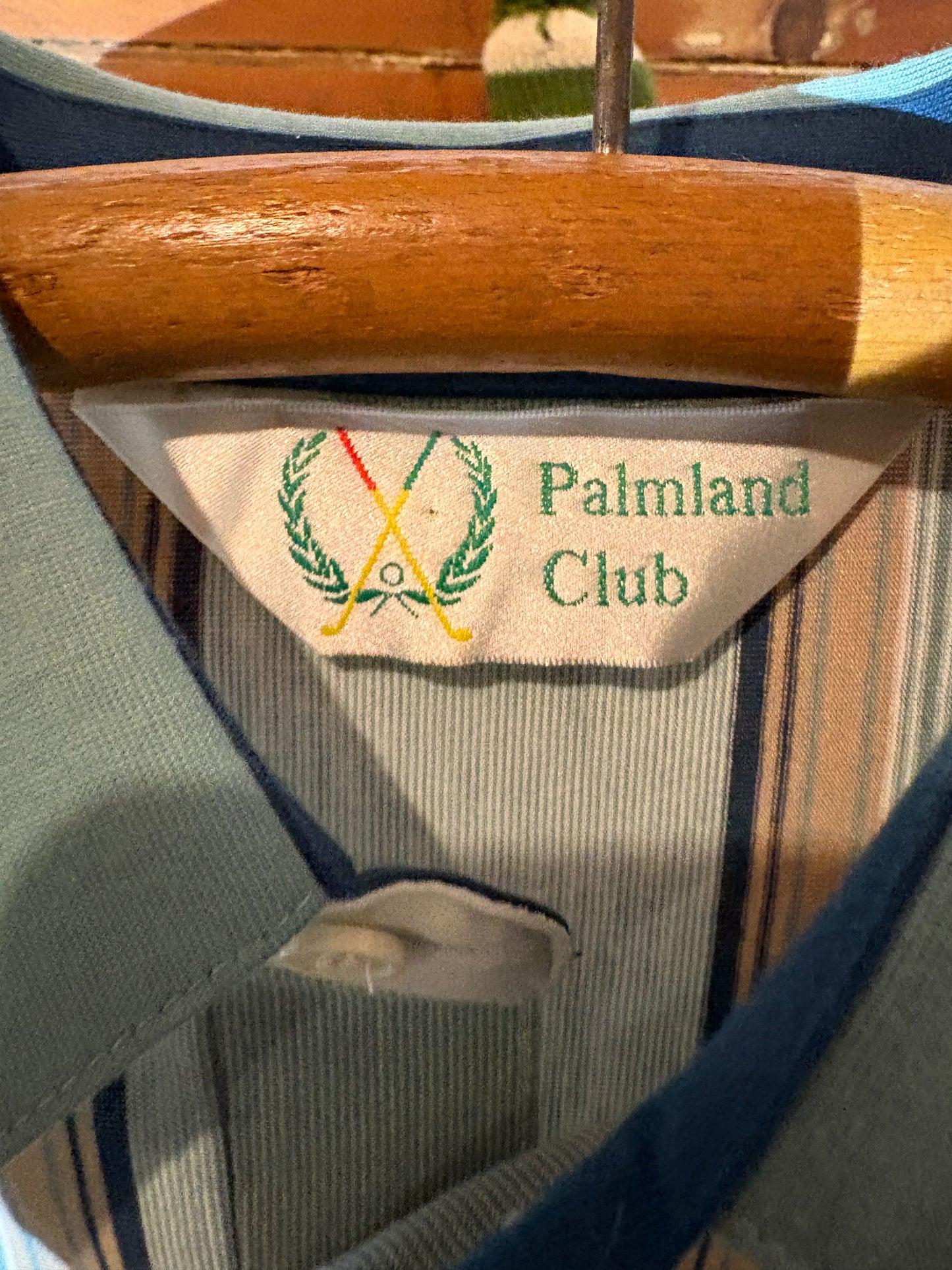 Palmland club deadstock polo. Size L