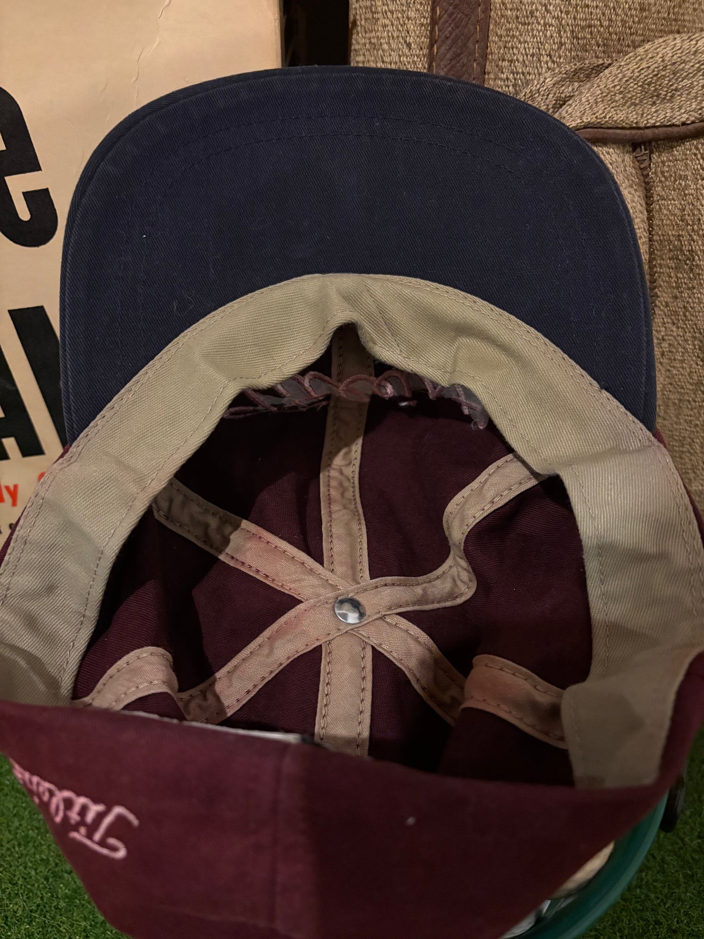 Vintage Titleist elastic fitted Hat